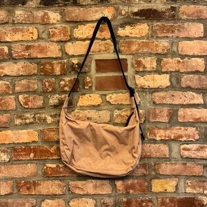 BAGGU Tan Crossbody Bag
